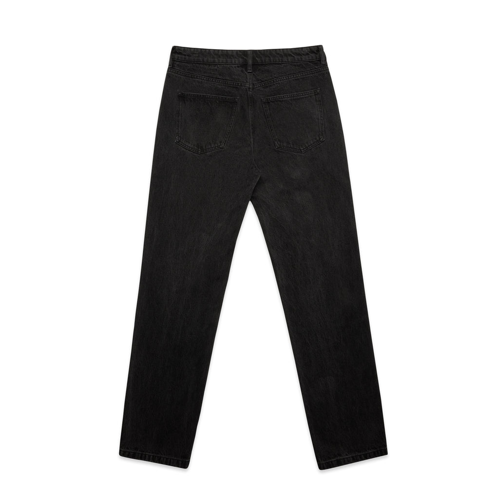 ShortForm Black Straight Jean