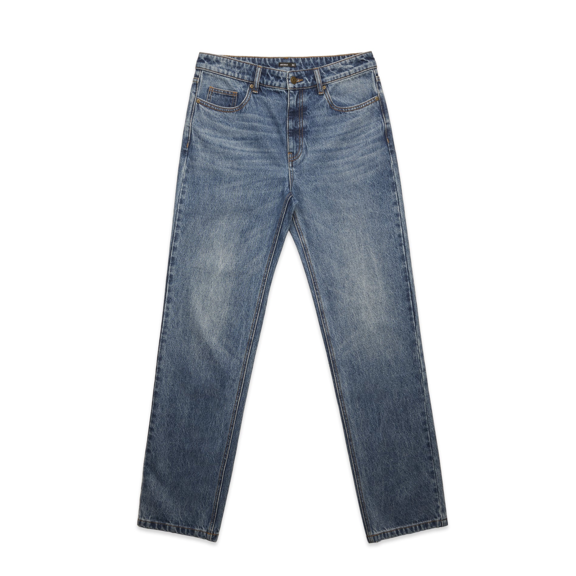 ShortForm Blue Straight Jean