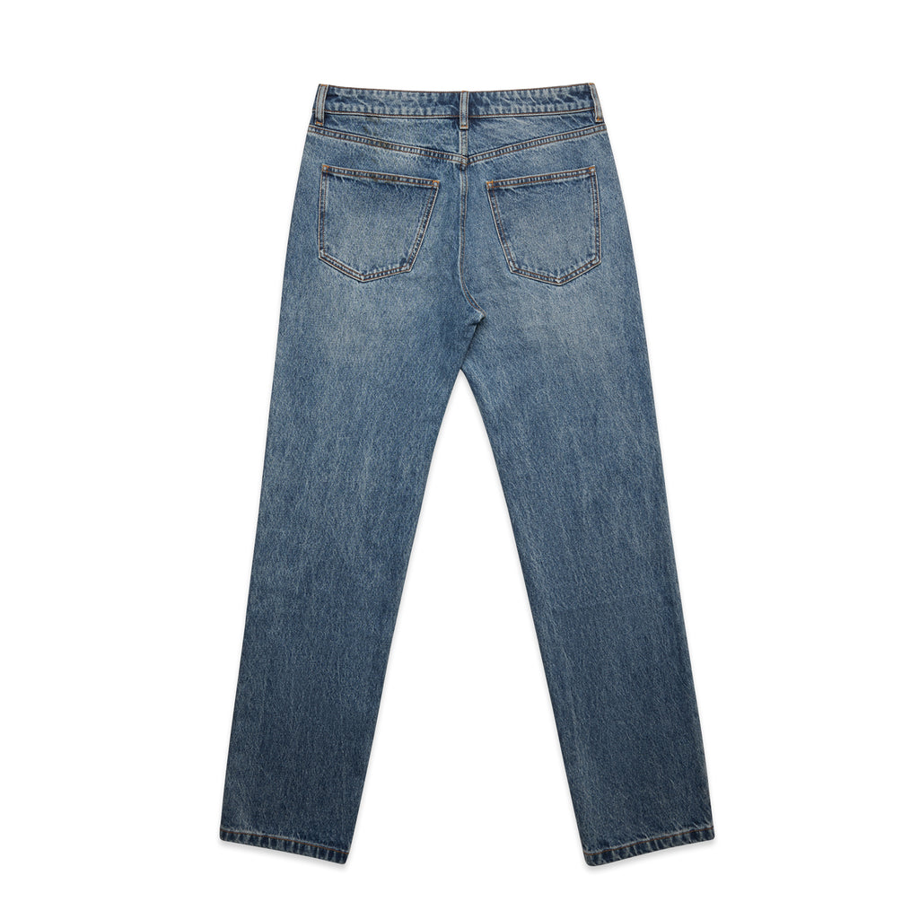 ShortForm Blue Straight Jean