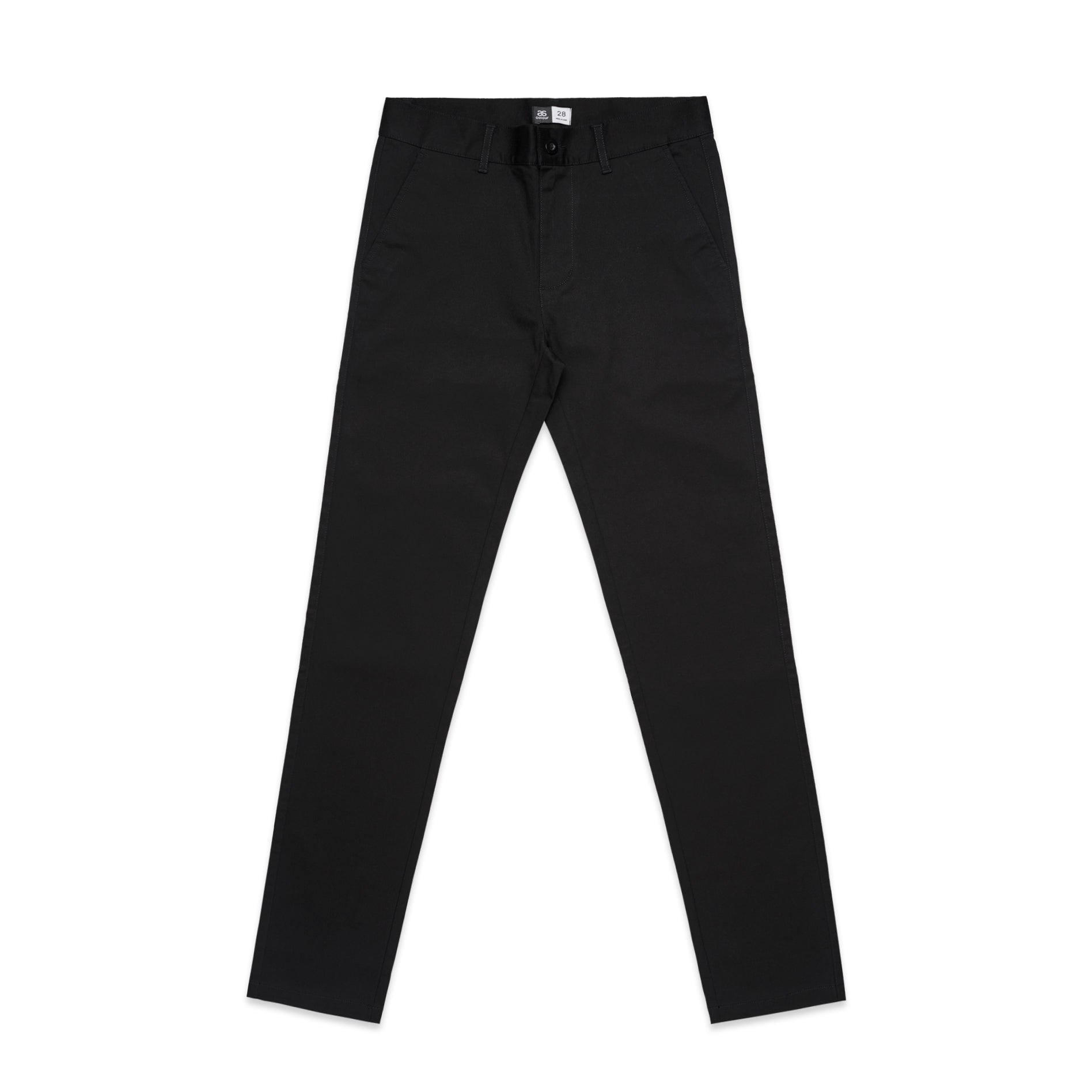 ShortForm Black Slim Chino