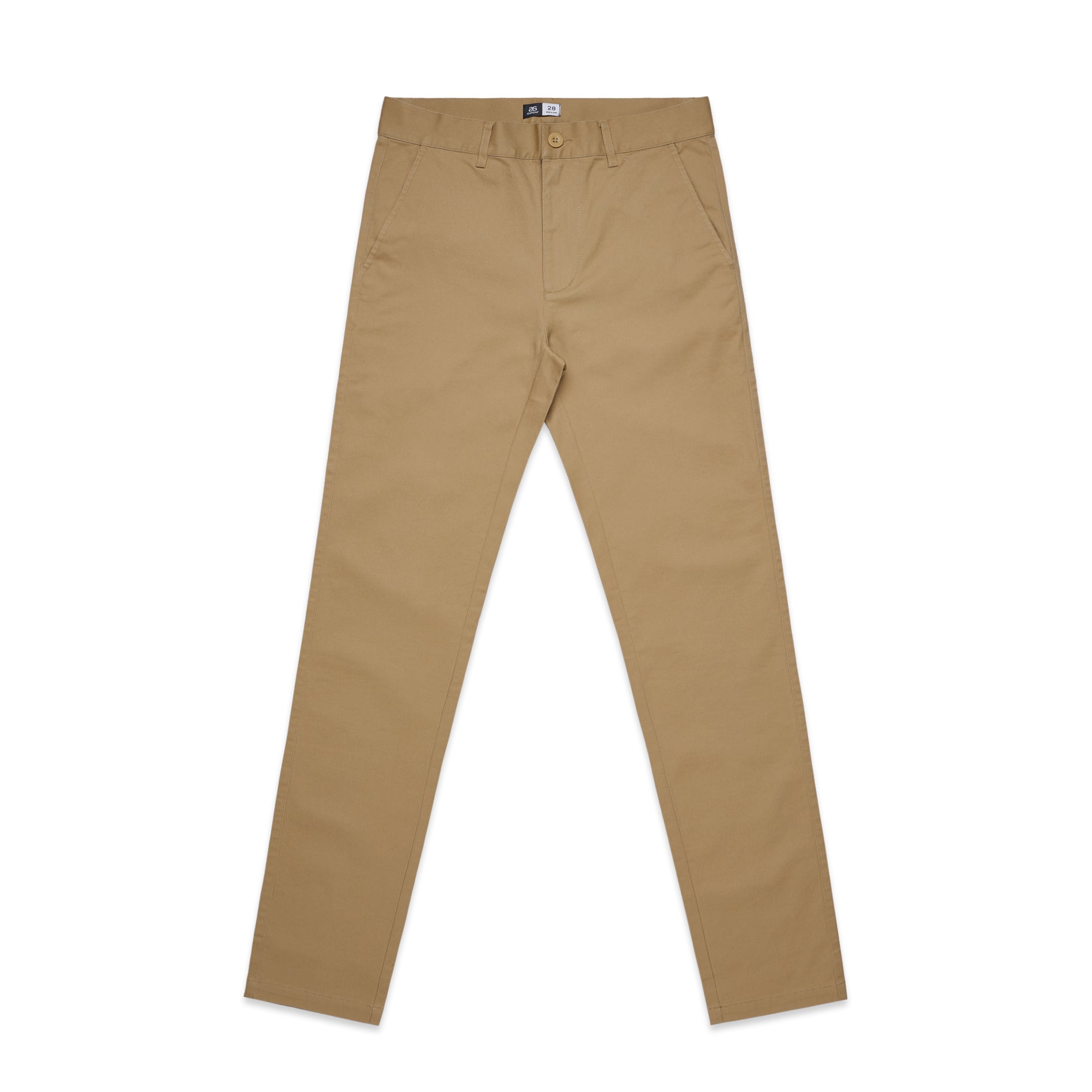 ShortForm Beige Slim Chino