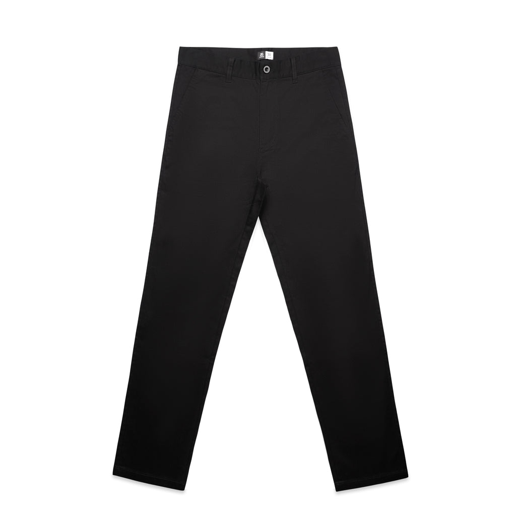 ShortForm Black Straight Chino