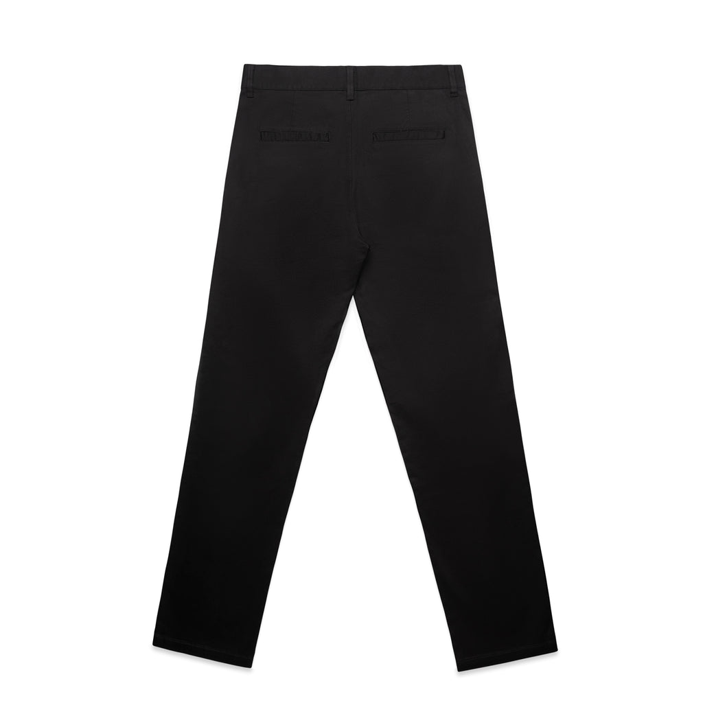 ShortForm Black Straight Chino